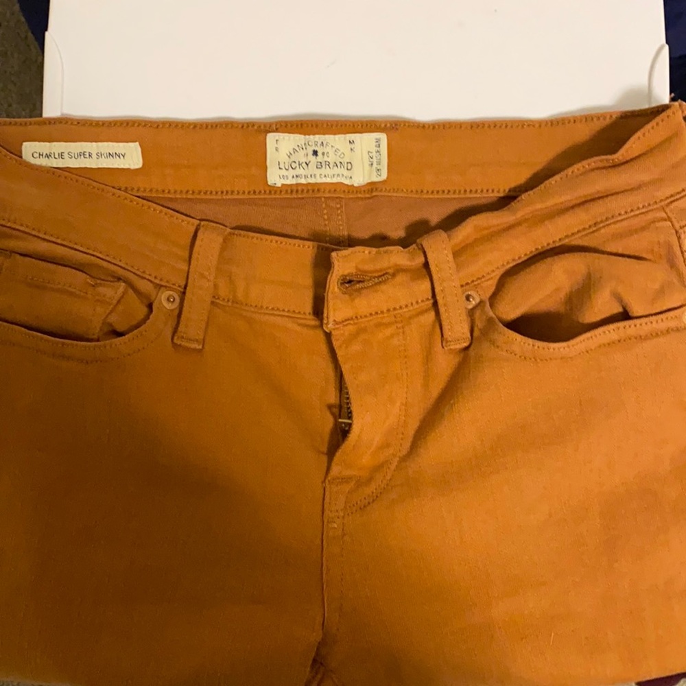 Brown Lucky Brand skinny Jean